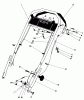 Toro 20775 - Lawnmower, 1982 (2000001-2999999) Listas de piezas de repuesto y dibujos HANDLE ASSEMBLY