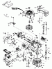 Toro 20780C - Lawnmower, 1985 (5000001-5999999) Listas de piezas de repuesto y dibujos ENGINE TECUMSEH MODEL NO. TVS90-43327D