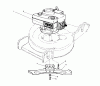 Toro 20780C - Lawnmower, 1987 (7000001-7999999) Listas de piezas de repuesto y dibujos ENGINE ASSEMBLY