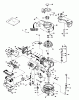 Toro 20780C - Lawnmower, 1988 (8000001-8999999) Listas de piezas de repuesto y dibujos ENGINE TECUMSEH MODEL NO. TVS100-44014B