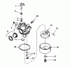 Toro 20780C - Lawnmower, 1989 (9000001-9999999) Listas de piezas de repuesto y dibujos CARBURETOR NO. 632098