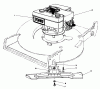 Toro 20782C - Lawnmower, 1985 (5000001-5999999) Listas de piezas de repuesto y dibujos ENGINE ASSEMBLY