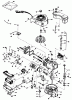 Toro 20782C - Lawnmower, 1985 (5000001-5999999) Listas de piezas de repuesto y dibujos ENGINE TECUMSEH MODEL NO. TVS 90-43327D