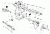 Toro 20785 - Lawnmower, 1980 (0000001-0999999) Listas de piezas de repuesto y dibujos GEAR CASE ASSEMBLY