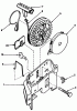 Toro 20788 - Lawnmower, 1979 (9000001-9999999) Listas de piezas de repuesto y dibujos STARTER NO. 590531