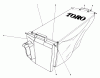 Toro 20788 - Lawnmower, 1981 (1000001-1999999) Listas de piezas de repuesto y dibujos GRASS BAG ASSEMBLY