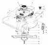 Toro 20790 - Lawnmower, 1982 (2000001-2999999) Listas de piezas de repuesto y dibujos ENGINE ASSEMBLY