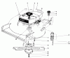 Toro 20810 - Lawnmower, 1981 (1000001-1999999) Listas de piezas de repuesto y dibujos ENGINE ASSEMBLY