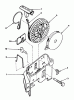 Toro 20810 - Lawnmower, 1982 (2000001-2999999) Listas de piezas de repuesto y dibujos REWIND STARTER NO. 590531