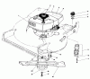 Toro 20810 - Lawnmower, 1983 (3000001-3999999) Listas de piezas de repuesto y dibujos ENGINE ASSEMBLY