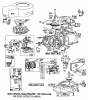 Toro 20815 - Lawnmower, 1981 (1000001-1999999) Listas de piezas de repuesto y dibujos BRIGGS & STRATTON ENGINE MODEL & TYPE NO. 92508-1071-01 (MODEL 20815) BRIGGS & STRATTON ENGINE MODEL & TYPE NO. 92508-1080-01 (M