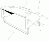 Toro 20815 - Lawnmower, 1981 (1000001-1999999) Listas de piezas de repuesto y dibujos DEFLECTOR ASSEMBLY MODEL NO. 59142 (OPTIONAL)