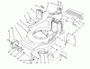 Toro 21011BC - Lawnmower, 1995 (5900001-5999999) Listas de piezas de repuesto y dibujos HOUSING ASSEMBLY