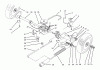 Toro 21011BC - Lawnmower, 1995 (5900001-5999999) Listas de piezas de repuesto y dibujos REAR AXLE ASSEMBLY