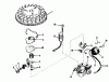 Toro 21100 - Whirlwind Lawnmower, 1968 (8000001-8999999) Listas de piezas de repuesto y dibujos MAGNETO NO. 610772