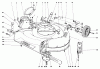 Toro 21173 - Guardian Lawnmower, 1973 (3000001-3999999) Listas de piezas de repuesto y dibujos HOUSING ASSEMBLY MODEL NO. 21173