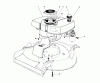 Toro 21610 - Guardian Lawnmower, 1974 (4000001-4999999) Listas de piezas de repuesto y dibujos ENGINE ASSEMBLY MODEL NO. 21711