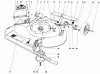 Toro 21738 - Whirlwind Lawnmower, 1980 (0000001-0999999) Listas de piezas de repuesto y dibujos HOUSING ASSEMBLY