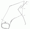 Toro 21738 - Whirlwind Lawnmower, 1981 (1000001-1999999) Listas de piezas de repuesto y dibujos GIANT BAGGING KIT NO. 29-9750 (OPTIONAL)