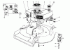 Toro 21738 - Whirlwind Lawnmower, 1982 (2000001-2999999) Listas de piezas de repuesto y dibujos ENGINE ASSEMBLY