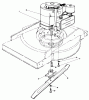 Toro 22005 - Lawnmower, 1984 (4000001-4999999) Listas de piezas de repuesto y dibujos ENGINE ASSEMBLY