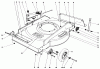 Toro 22005 - Lawnmower, 1984 (4000001-4999999) Listas de piezas de repuesto y dibujos MOWER HOUSING ASSEMBLY