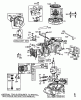 Toro 22005 - Lawnmower, 1986 (6000001-6999999) Listas de piezas de repuesto y dibujos ENGINE BRIGGS & STRATTON MODEL NO. 130902 TYPE 1200-01 #1