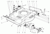 Toro 22005 - Lawnmower, 1985 (5000001-5999999) Listas de piezas de repuesto y dibujos MOWER HOUSING ASSEMBLY