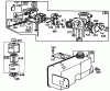 Toro 22005 - Lawnmower, 1987 (7000001-7999999) Listas de piezas de repuesto y dibujos ENGINE BRIGGS & STRATTON MODEL NO. 130902 TYPE 1200-01 #3