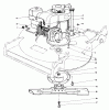Toro 22015 - Lawnmower, 1983 (3000001-3999999) Listas de piezas de repuesto y dibujos ENGINE ASSEMBLY (MODELS 22015 & 22020)