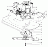Toro 22020 - Lawnmower, 1984 (4000001-4999999) Listas de piezas de repuesto y dibujos ENGINE ASSEMBLY (MODEL 22015)