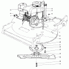 Toro 22020 - Lawnmower, 1985 (5000001-5999999) Listas de piezas de repuesto y dibujos ENGINE ASSEMBLY (MODEL 22015)