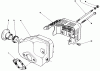 Toro 22025 - Lawnmower, 1987 (7000001-7999999) Listas de piezas de repuesto y dibujos ENGINE ASSEMBLY MODEL NO. 47PG6 #5