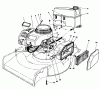 Toro 22025 - Lawnmower, 1988 (8000001-8999999) Listas de piezas de repuesto y dibujos ENGINE ASSEMBLY