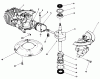 Toro 22025 - Lawnmower, 1988 (8000001-8999999) Listas de piezas de repuesto y dibujos ENGINE ASSEMBLY MODEL NO. 47PH7 #1