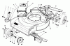 Toro 22025 - Lawnmower, 1988 (8000001-8999999) Listas de piezas de repuesto y dibujos HOUSING ASSEMBLY