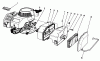 Toro 22025 - Lawnmower, 1989 (9000001-9999999) Listas de piezas de repuesto y dibujos ENGINE ASSEMBLY