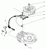 Toro 22025 - Lawnmower, 1989 (9000001-9999999) Listas de piezas de repuesto y dibujos ENGINE ASSEMBLY MODEL NO. 47PJ8 #2