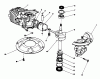 Toro 22025 - Lawnmower, 1990 (0000001-0999999) Listas de piezas de repuesto y dibujos CRANKSHAFT ASSEMBLY (MODEL NO. 47PK9-3)