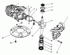 Toro 22025 - Lawnmower, 1991 (1000001-1999999) Listas de piezas de repuesto y dibujos CRANKSHAFT ASSEMBLY (MODEL NO. 47PL0-3)
