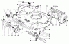 Toro 22025C - Lawnmower, 1987 (7000001-7999999) Listas de piezas de repuesto y dibujos HOUSING ASSEMBLY
