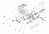 Toro 22025C - Lawnmower, 1988 (8000001-8999999) Listas de piezas de repuesto y dibujos ENGINE ASSEMBLY MODEL NO. 47PH7 #4