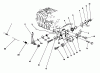 Toro 22025C - Lawnmower, 1989 (9000001-9999999) Listas de piezas de repuesto y dibujos ENGINE ASSEMBLY MODEL NO. 47PJ8 #4
