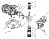 Toro 22026 - Side Discharge Mower, 1994 (4900001-4999999) Listas de piezas de repuesto y dibujos CRANKSHAFT ASSEMBLY (MODEL NO. 47PR4-3)