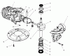 Toro 22026 - Side Discharge Mower, 1997 (7900001-7999999) Listas de piezas de repuesto y dibujos CRANKSHAFT ASSEMBLY (MODEL NO. 47PT6-3)