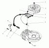 Toro 22026 - Side Discharge Mower, 1998 (8900001-8999999) Listas de piezas de repuesto y dibujos IGNITION ASSEMBLY (MODEL NO. 47PT7-3)