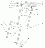 Toro 22026 - Side Discharge Mower, 2000 (200000001-200999999) Listas de piezas de repuesto y dibujos HANDLE ASSEMBLY