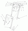 Toro 22026 - Side Discharge Mower, 2003 (230000001-230999999) Listas de piezas de repuesto y dibujos HANDLE ASSEMBLY