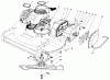 Toro 22035 - Lawnmower, 1985 (5000001-5999999) Listas de piezas de repuesto y dibujos ENGINE ASSEMBLY (MODEL 22030)