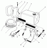 Toro 22035 - Lawnmower, 1985 (5000001-5999999) Listas de piezas de repuesto y dibujos GAS TANK ASSEMBLY